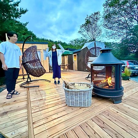 Fuji Dome Glamping Hotel Fujikawaguchiko Exterior foto