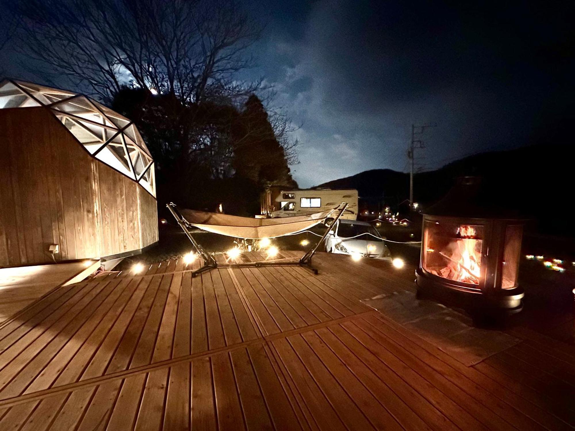 Fuji Dome Glamping Hotel Fujikawaguchiko Exterior foto